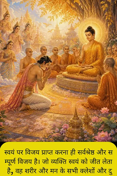 स्वयं पर विजय प्राप्त करना ही सर्वश्रेष्ठ और सम्पूर्ण विजय है। | Acharya Dhammayasha | आचार्य धम्मयश