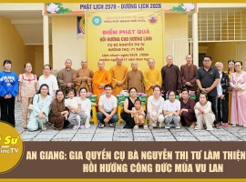 An Giang: Family of Nguyen Thi Tu performs charity work to dedicate merit during Vu Lan season