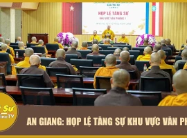 An Giang: Monthly Meeting of Buddhist Affairs for Office Region 1
