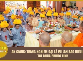 An Giang: Solemn Celebration of the Vu Lan Festival (Buddhist Year 2570) at Phuoc Linh Pagoda