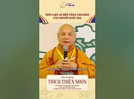 Giới luật là nền tảng căn bản của người xuất gia┃Hoà thượng THÍCH THIỆN NHƠN
