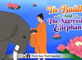 The Buddha and The Aggressive Elephant | Animated Buddhist Stories